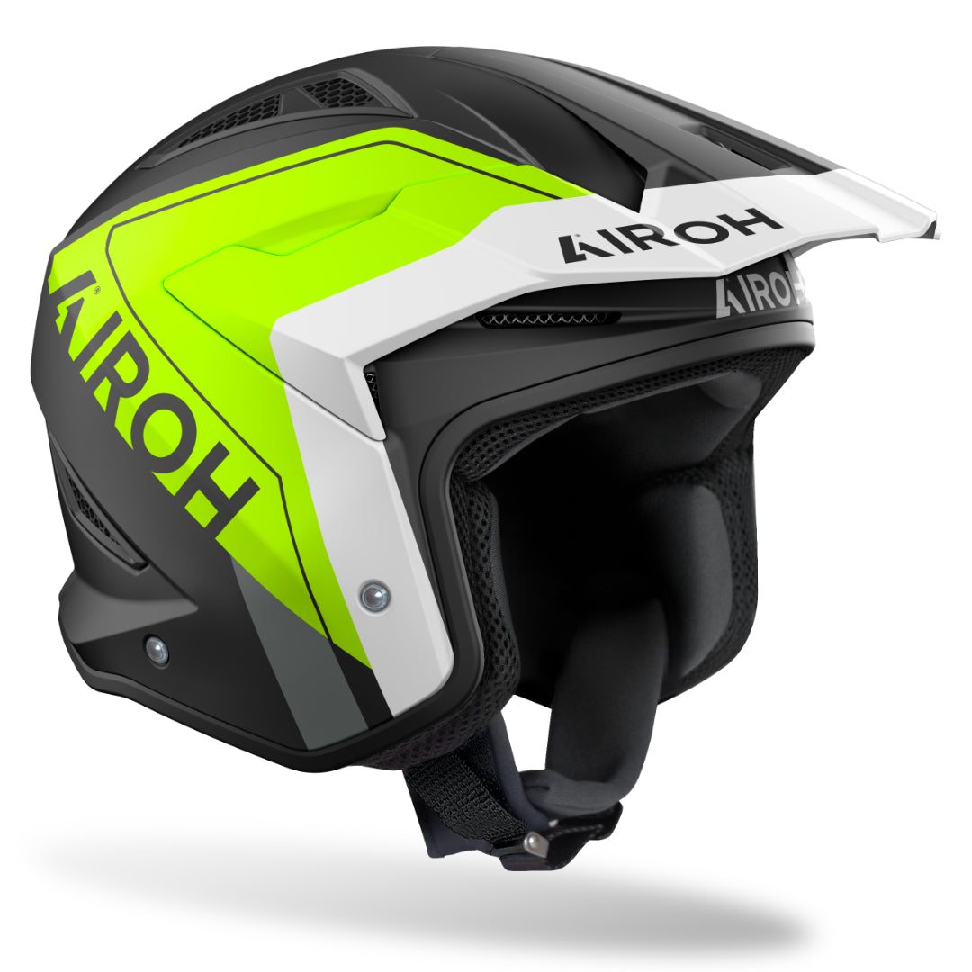 Airoh TRR II Hunt Trials Helmet Matt Yellow