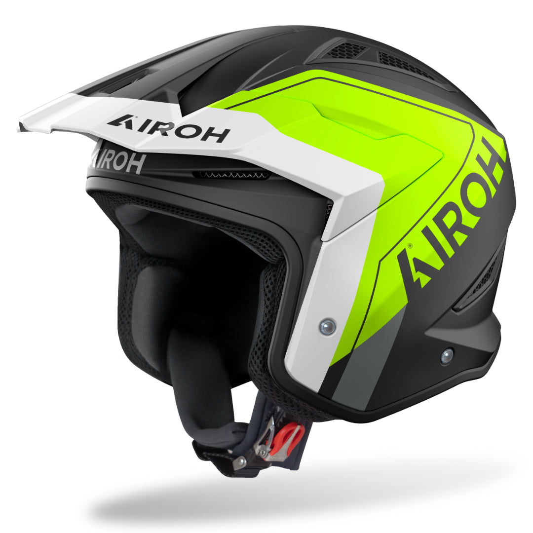 Airoh TRR II Hunt Trials Helmet Matt Yellow