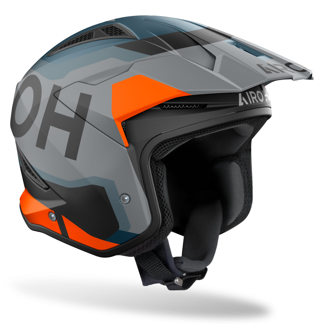Airoh TRR II Jupiter Trials Helmet Matt Orange