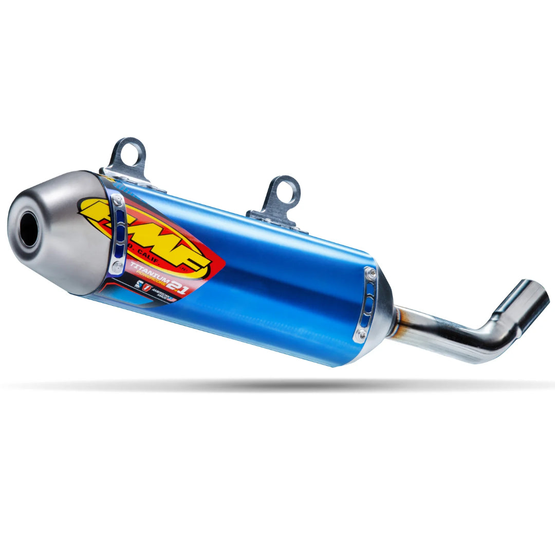 FMF Titanium Powercore 2.1 Exhaust Silencer KTM/Husky SX/TC 250 17-18, EXC/TE 250/300 18-19 - FMF 025209