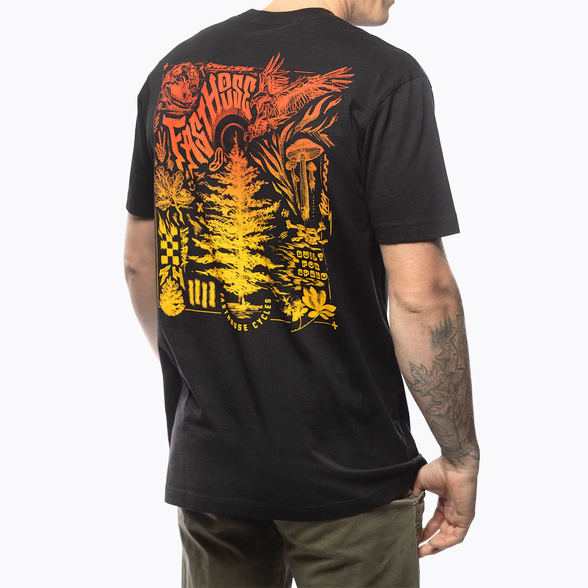 Fasthouse Tomahawk SS Tee Black