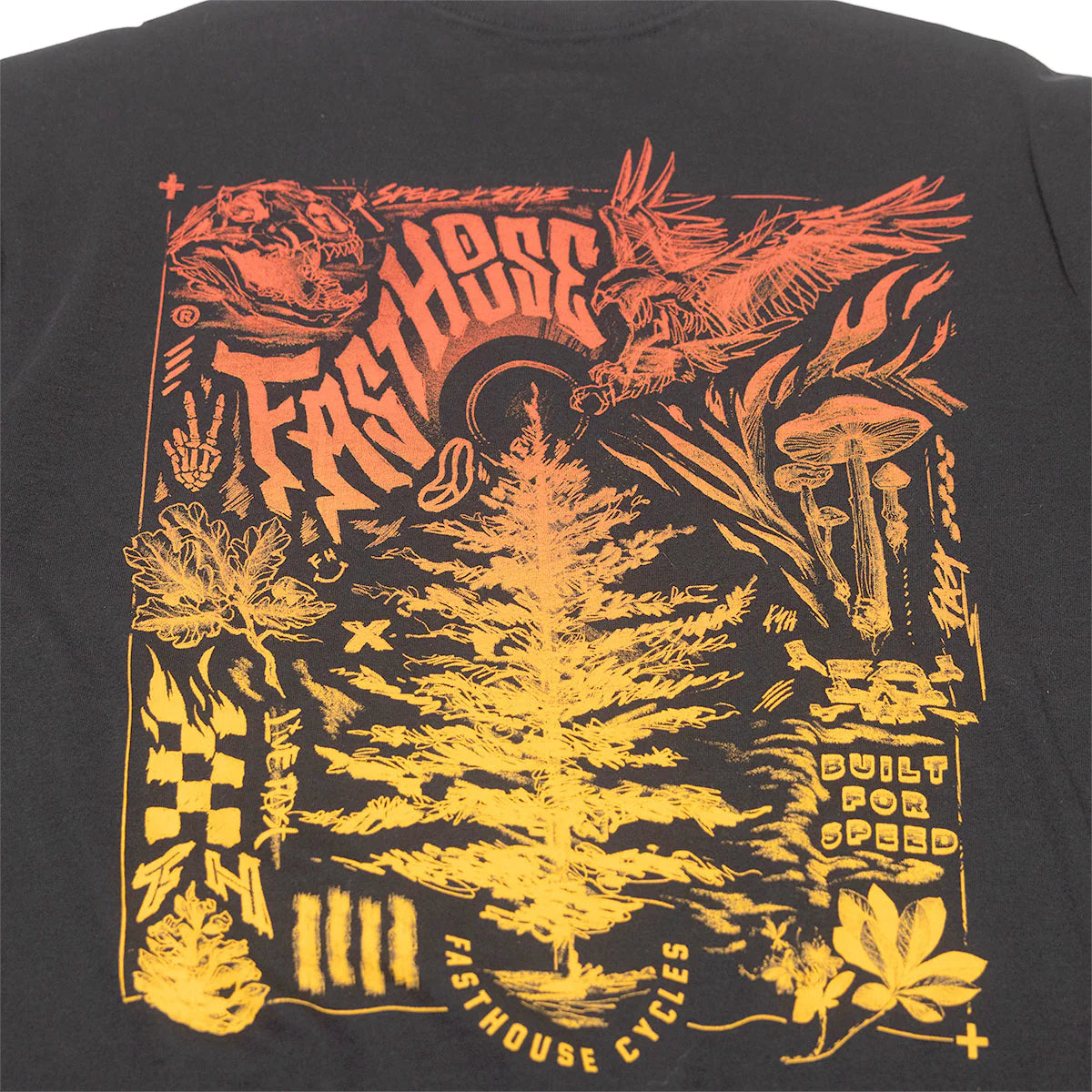Fasthouse Tomahawk SS Tee Black