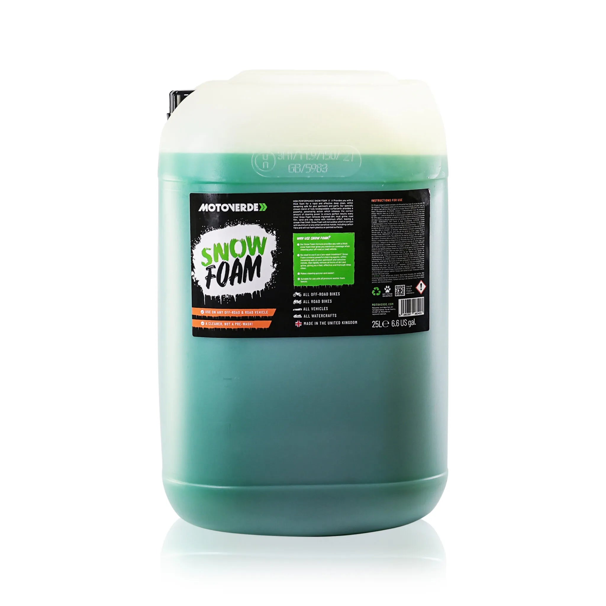 MotoVerde Snow Foam Concentrated 25Ltr