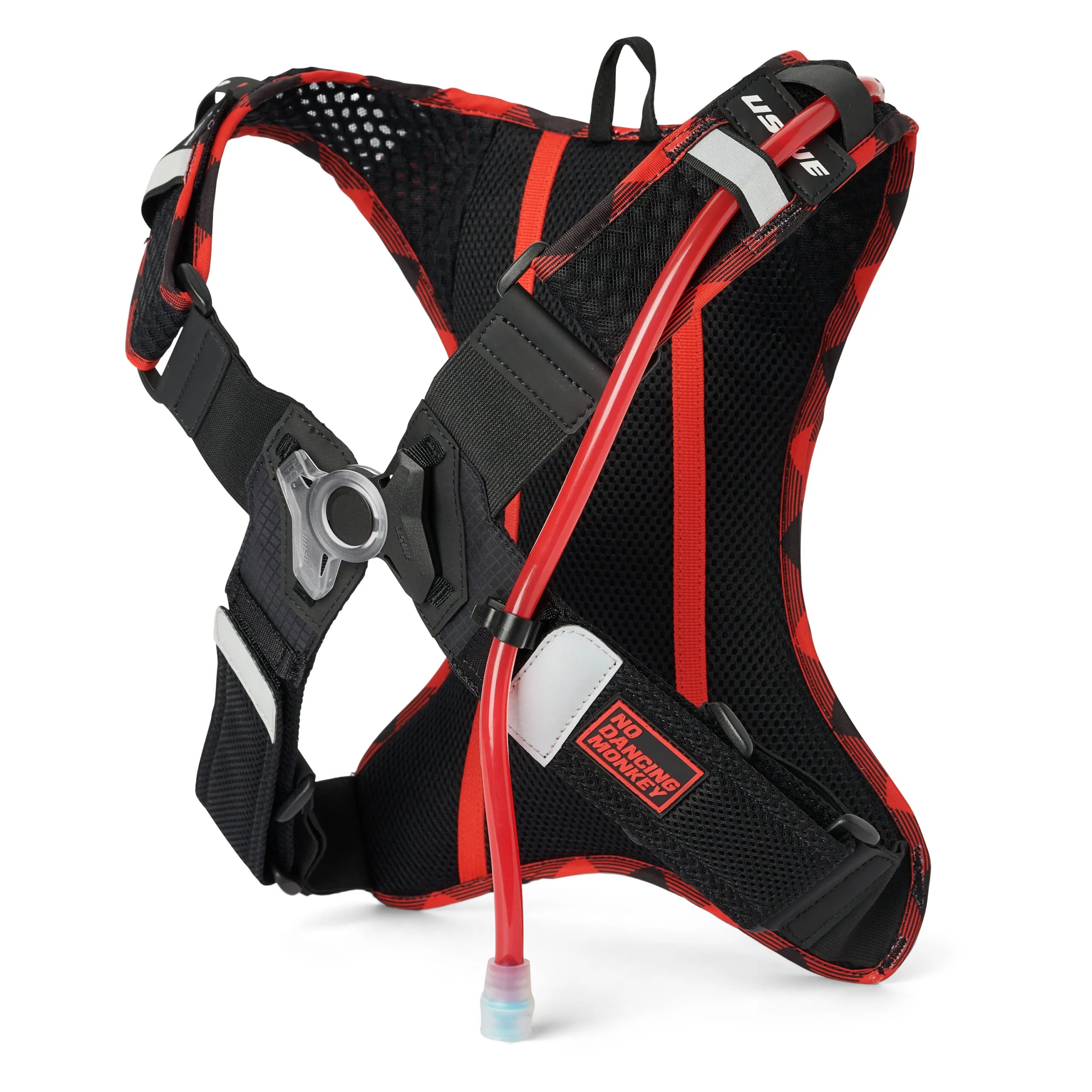 USWE Outlander XC 2L Hydration Pack - Flannel Red/Black
