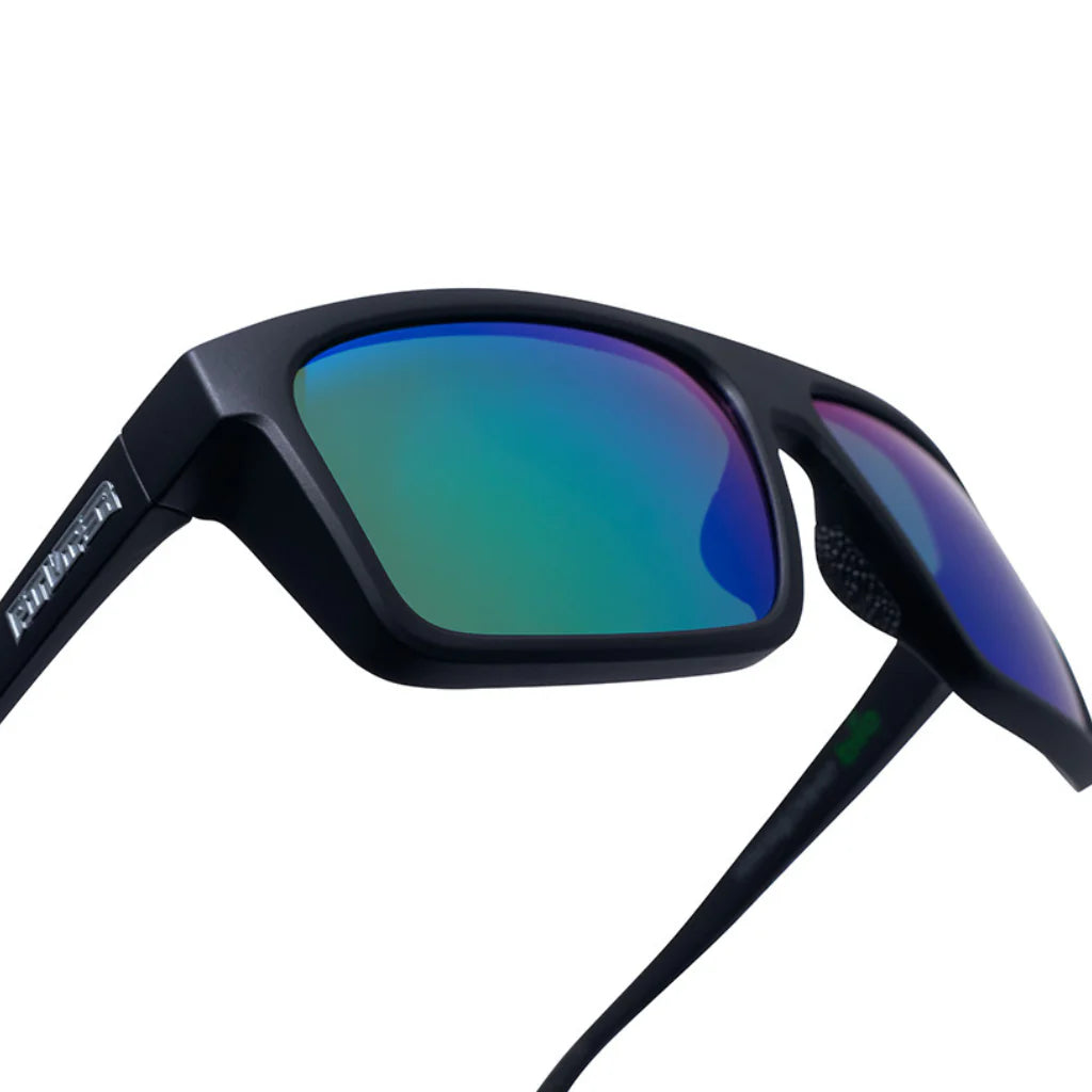Pit Viper The Exec Turboshaft Sunglasses - HDPV Polarized Blue/Green Lens