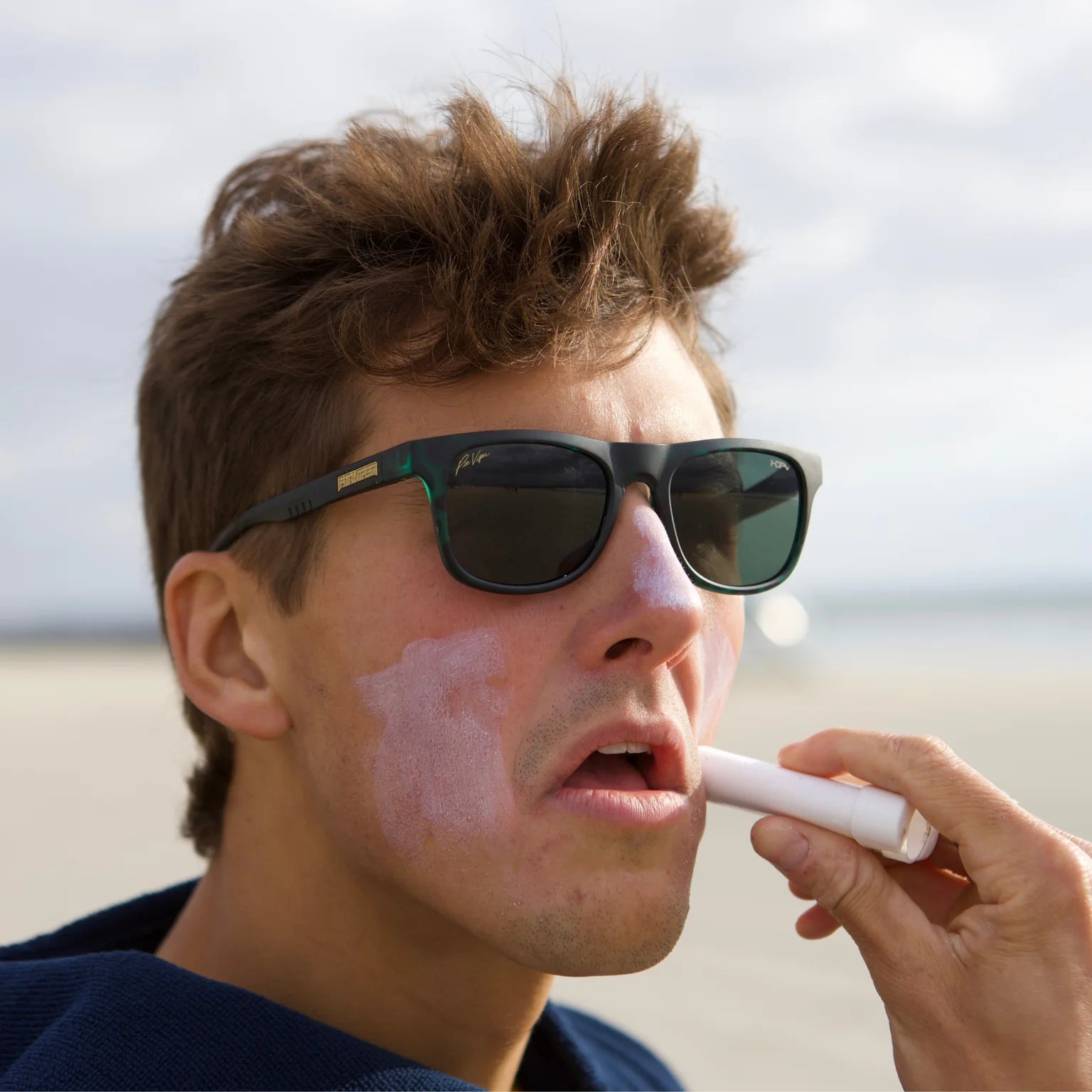 Pit Viper The Seychelles Highball Sunglasses - Green Lens