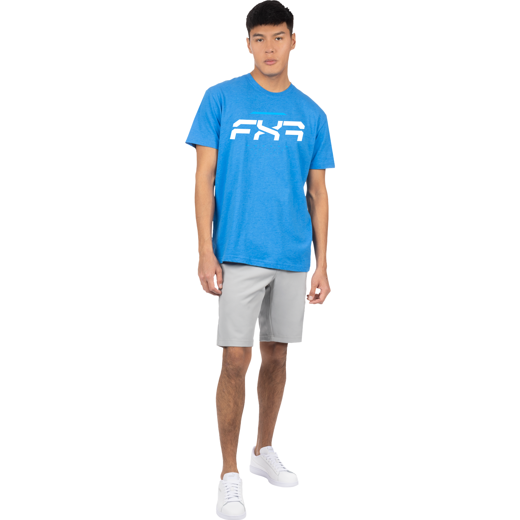 FXR Vapor Premium T-Shirt Blue/White