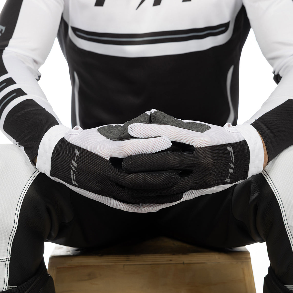 Fasthouse Vapor React MX Glove - White/Black