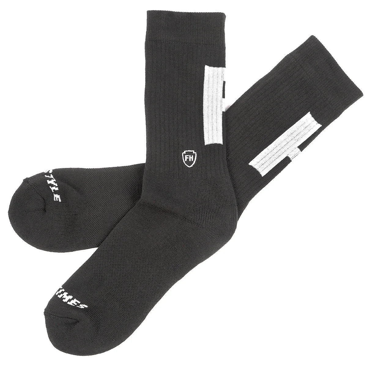 Fasthouse Varsity Performance Crew Sock Black