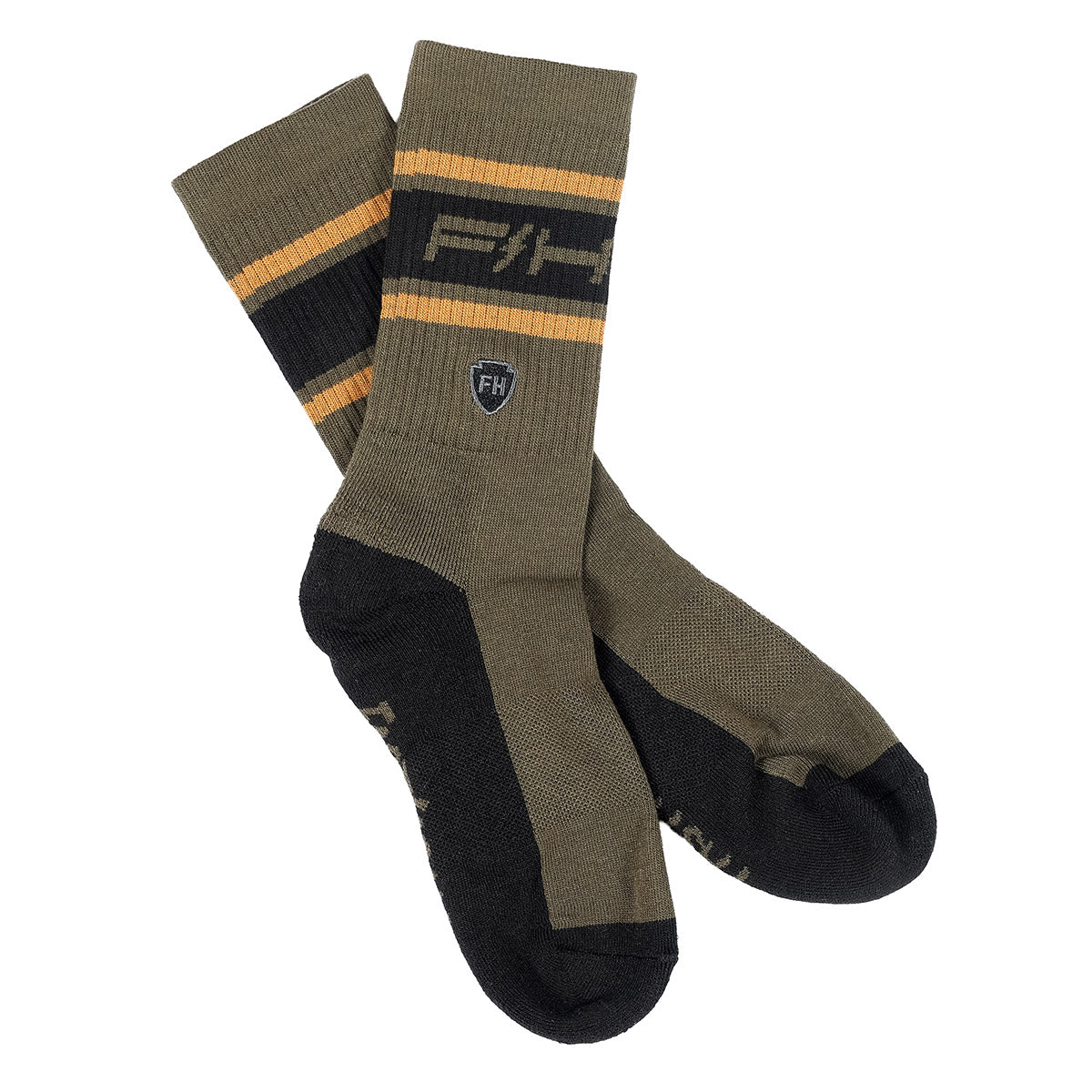 Fasthouse Vector Performance Crew Sock - Olive