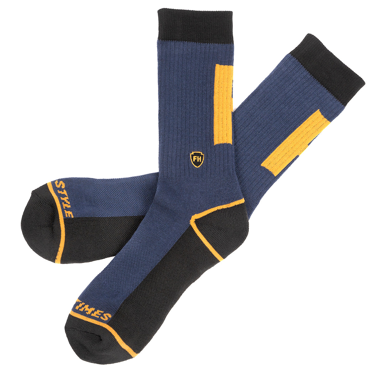 Fasthouse Varsity Performance Crew Sock - Midnight Navy