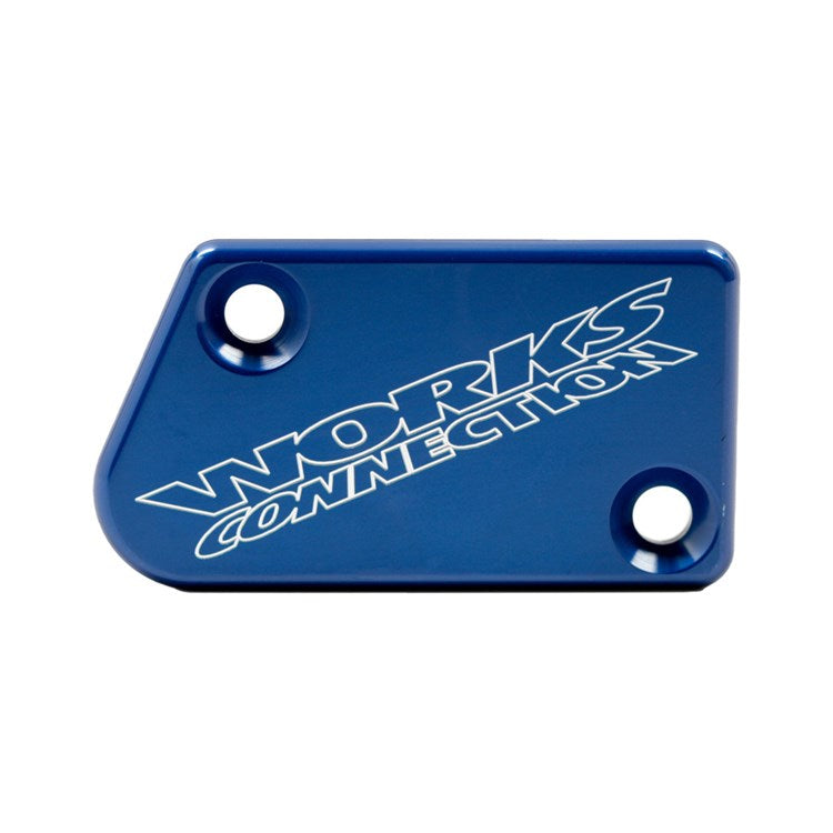 Works Connection Front Brake Master Cylinder Cover YAMAHA YZ125/250 08-25, YZ250/450F 08-25, YZ125X 20-25, YZ250/450X 16-25, WR250F 17-25, WR450F 16-25 Blue