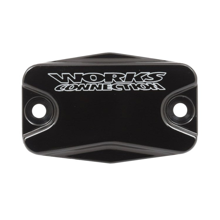 Works Connection Front Brake Master CYLINDER Cover BRAKTEC GAS/HQV EC-EC-F 21-25, MC/MC-F/EX 125-450 24-25, TE/FE150-501 22-24 Black