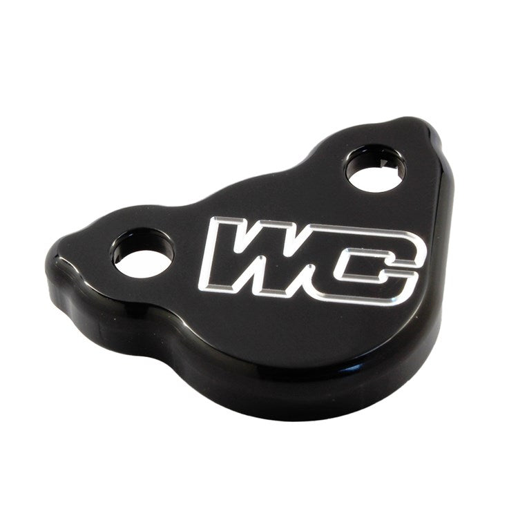 Works Connection Rear Brake Master Cylinder Cover HONDA CR125-250 02-07, CRF250R/X/RX 04-25, CRF450R/X/RX 02-25 Black