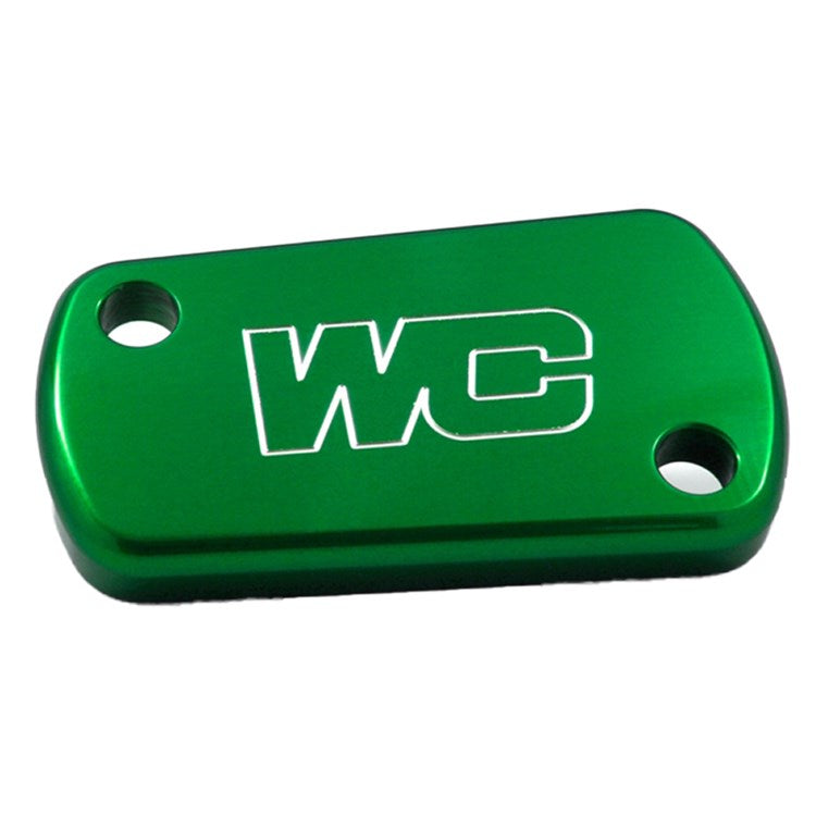 Works Connection Rear Brake Master Cylinder Cover KAWASAKI KX 125/250 03-08, KX250F/XC 04-24, KX450F/XC 06-23 Green