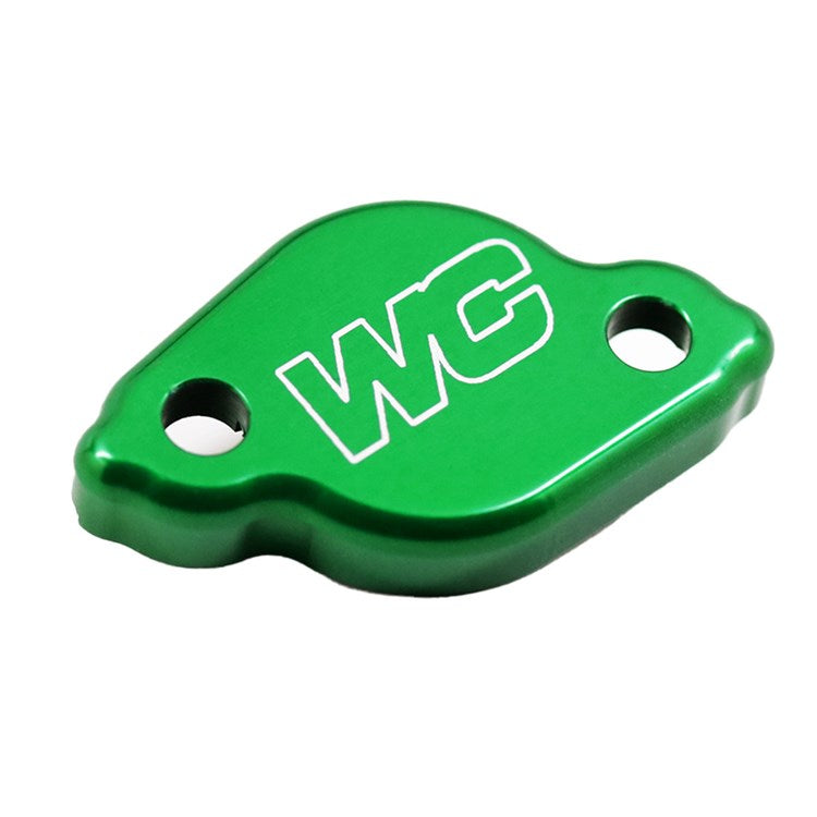 Works Connection Rear Brake Master Cylinder Cover KAWASAKI  KX250F/XC 2025, KX450F/XC 24-25 Green