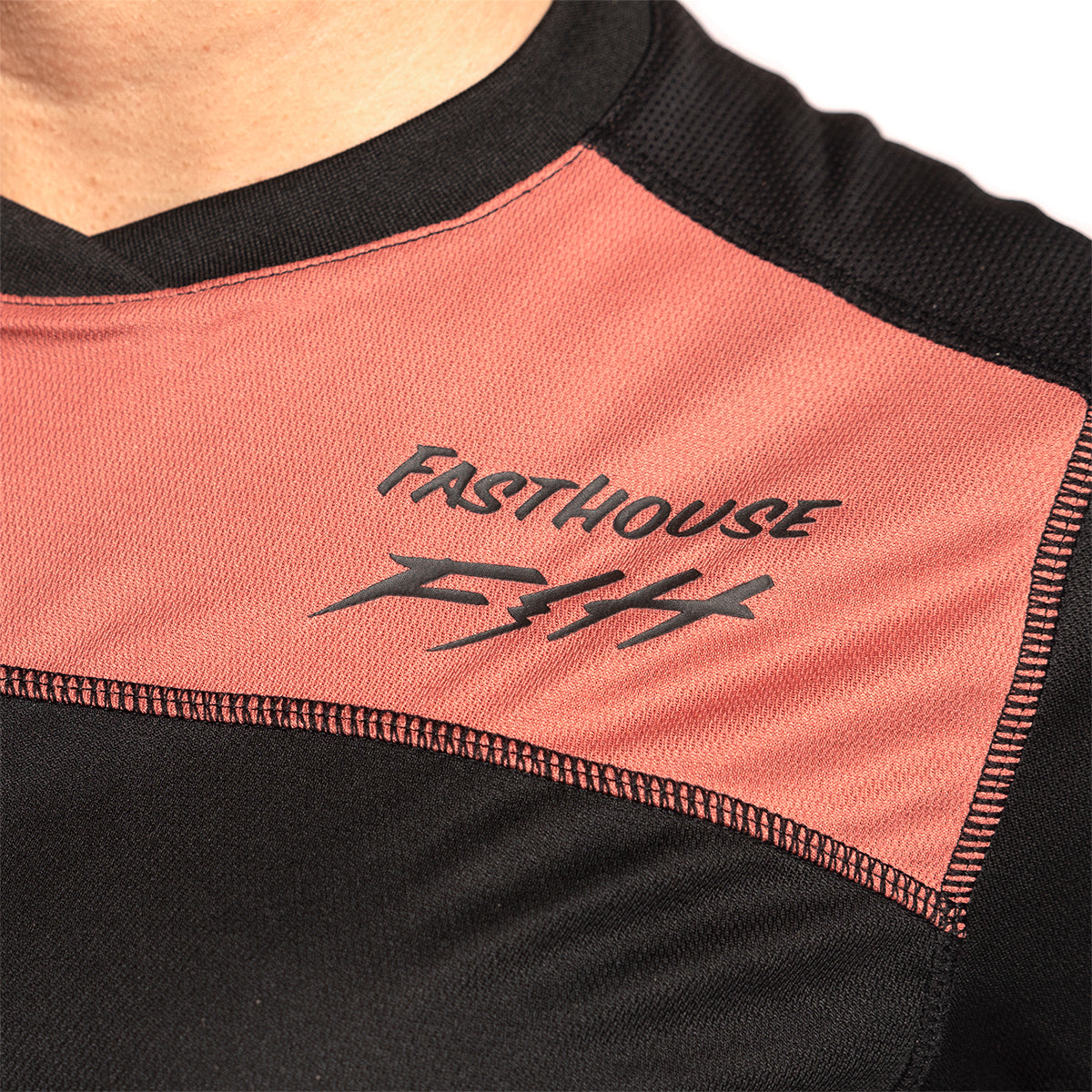 Fasthouse Alloy Sidewinder SS Women's MTB Jersey - Mauve/Black