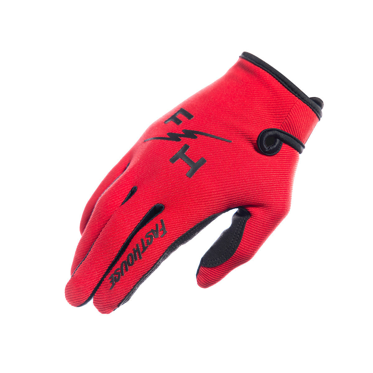 Fasthouse Carbon Eternal Youth MX Glove - Red
