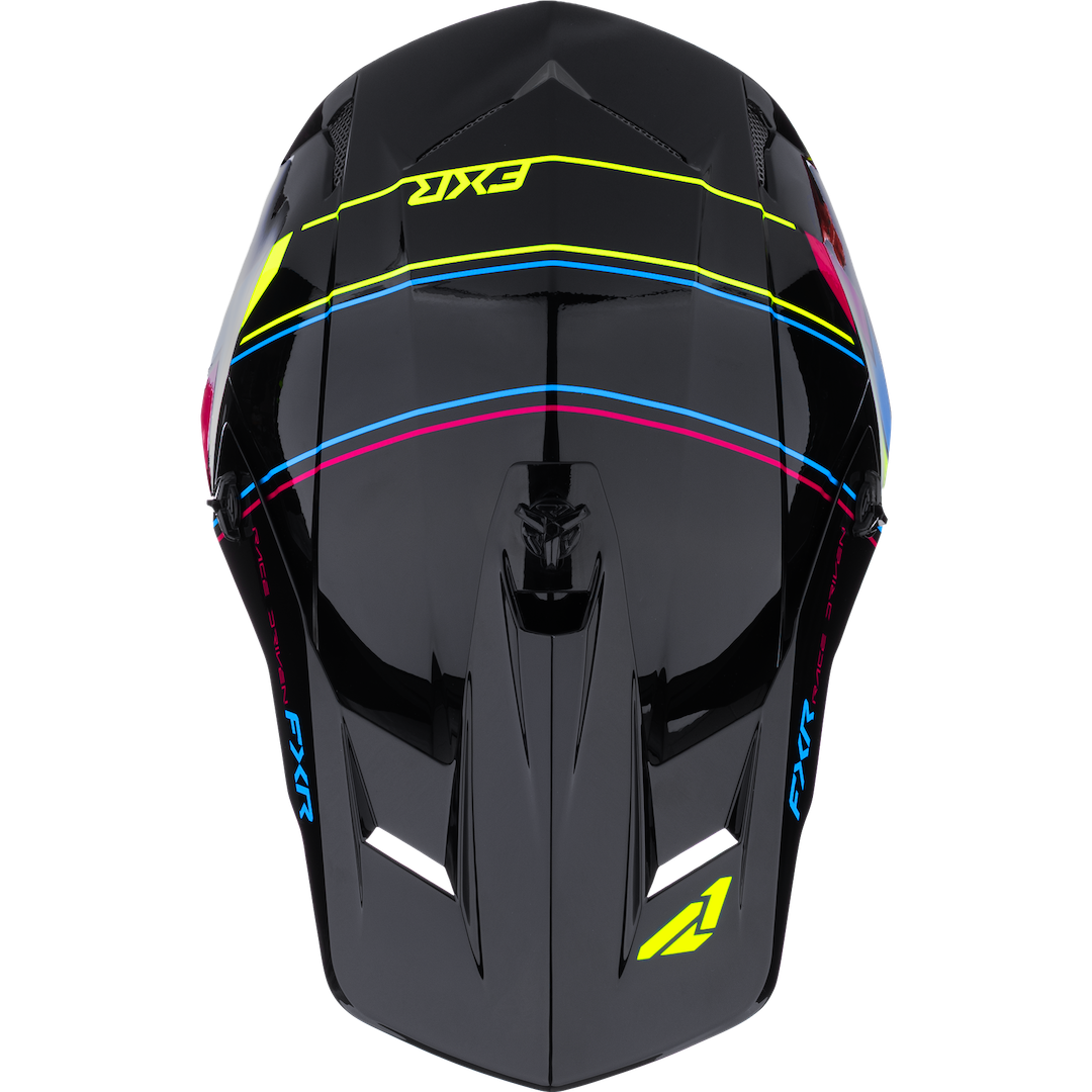 FXR YOUTH Clutch MX Helmet 2026 Rave
