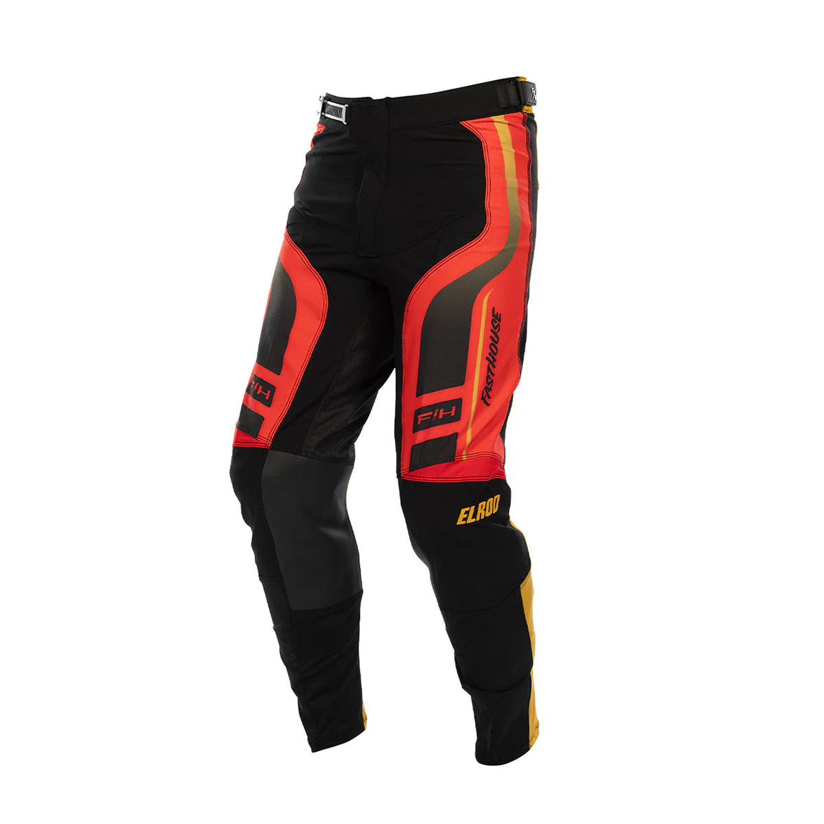 Fasthouse Elrod React MX Kit Combo - Racing Red/Black
