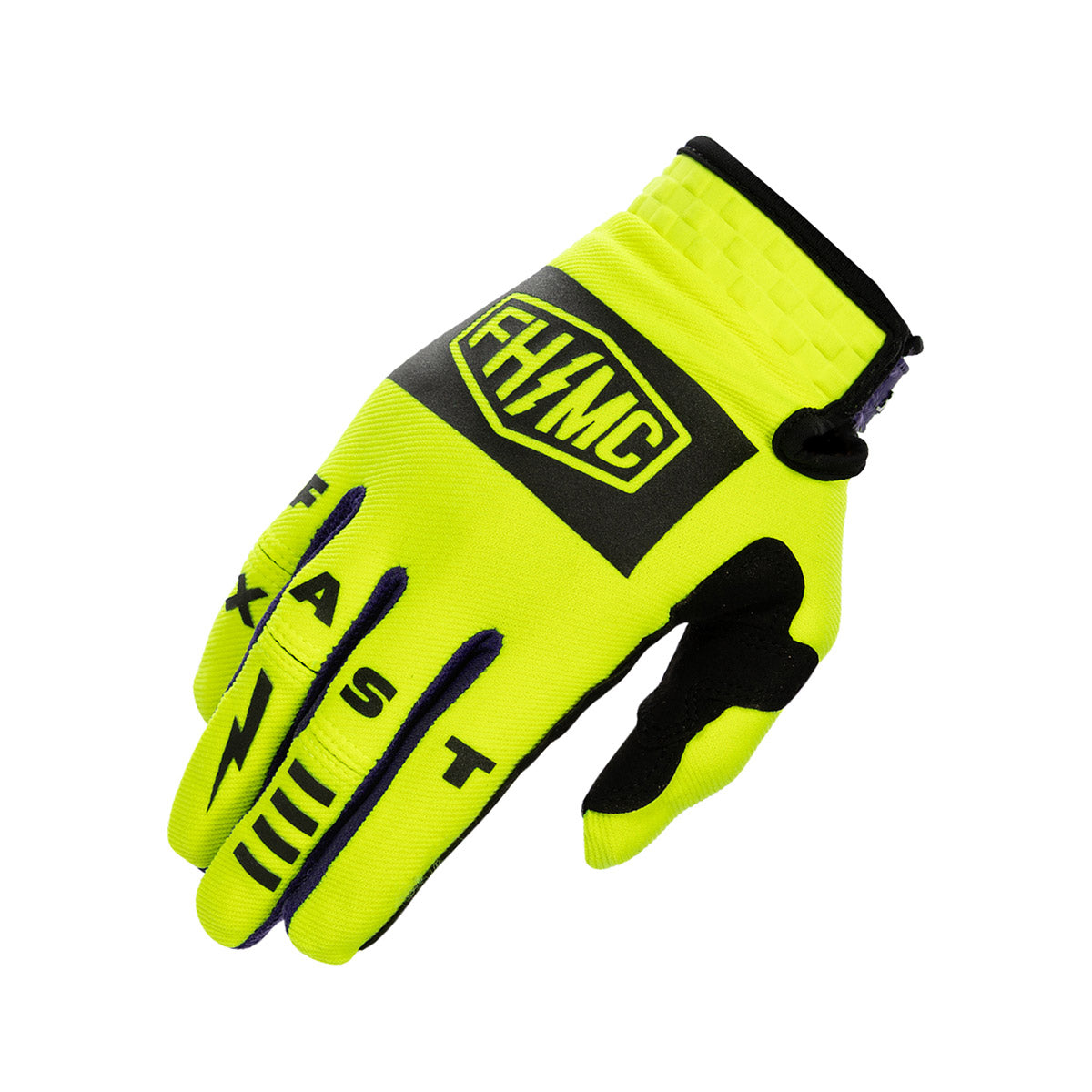 Fasthouse Speed Style Atomic Youth MX Glove -  High Viz/Black