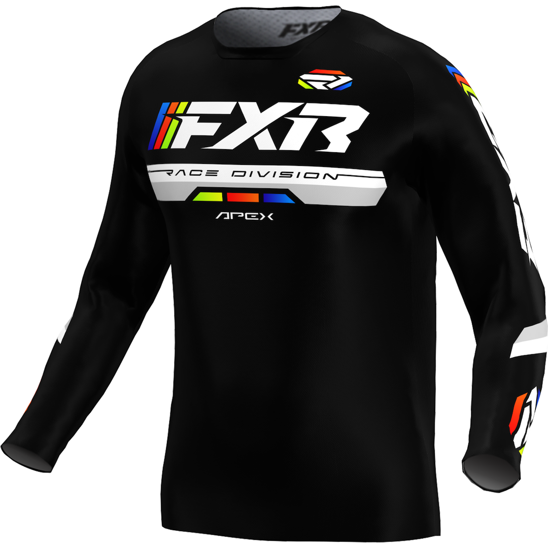 FXR YOUTH Apex MX Jersey 2026 Black