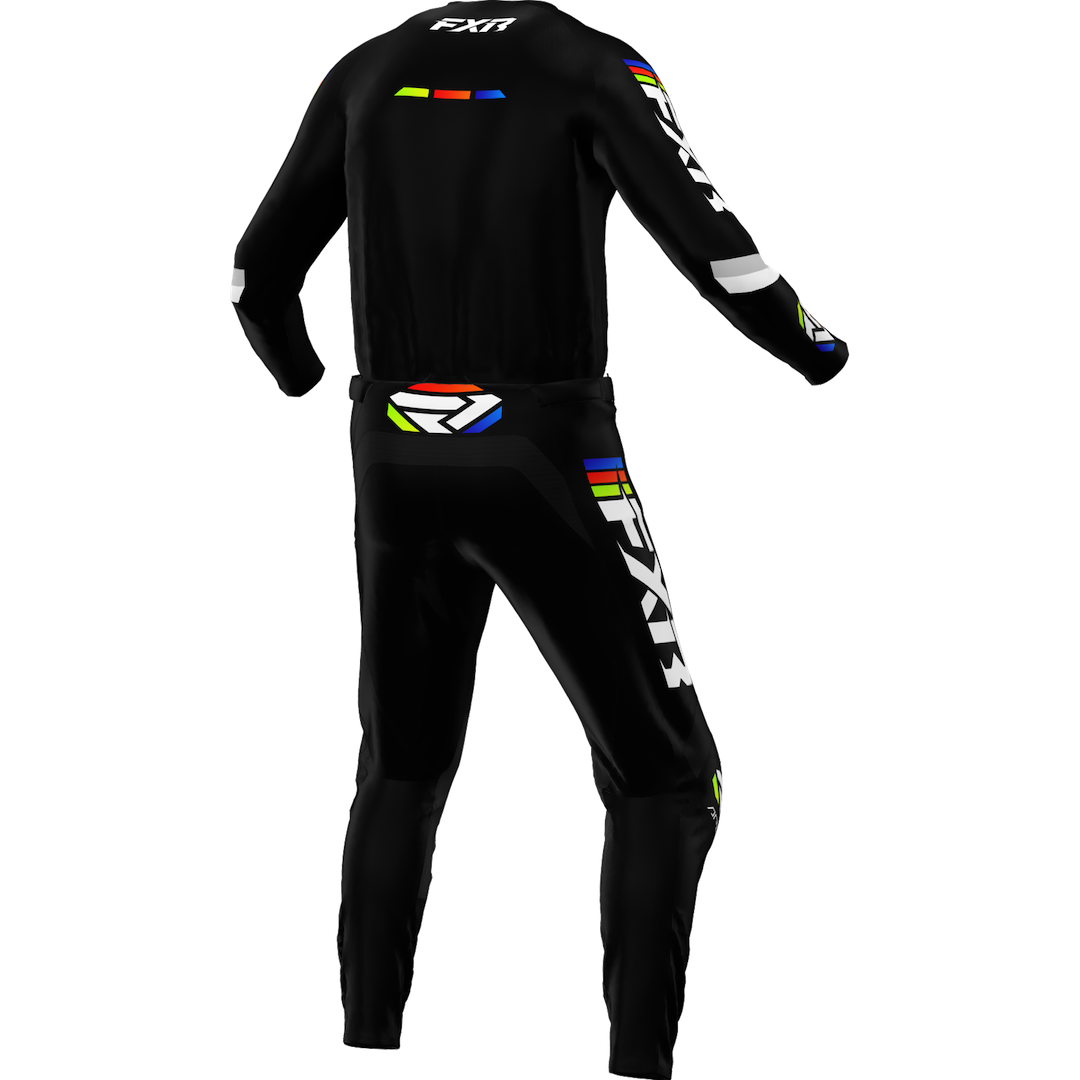 FXR YOUTH Apex 2026 MX Kit Combo Black