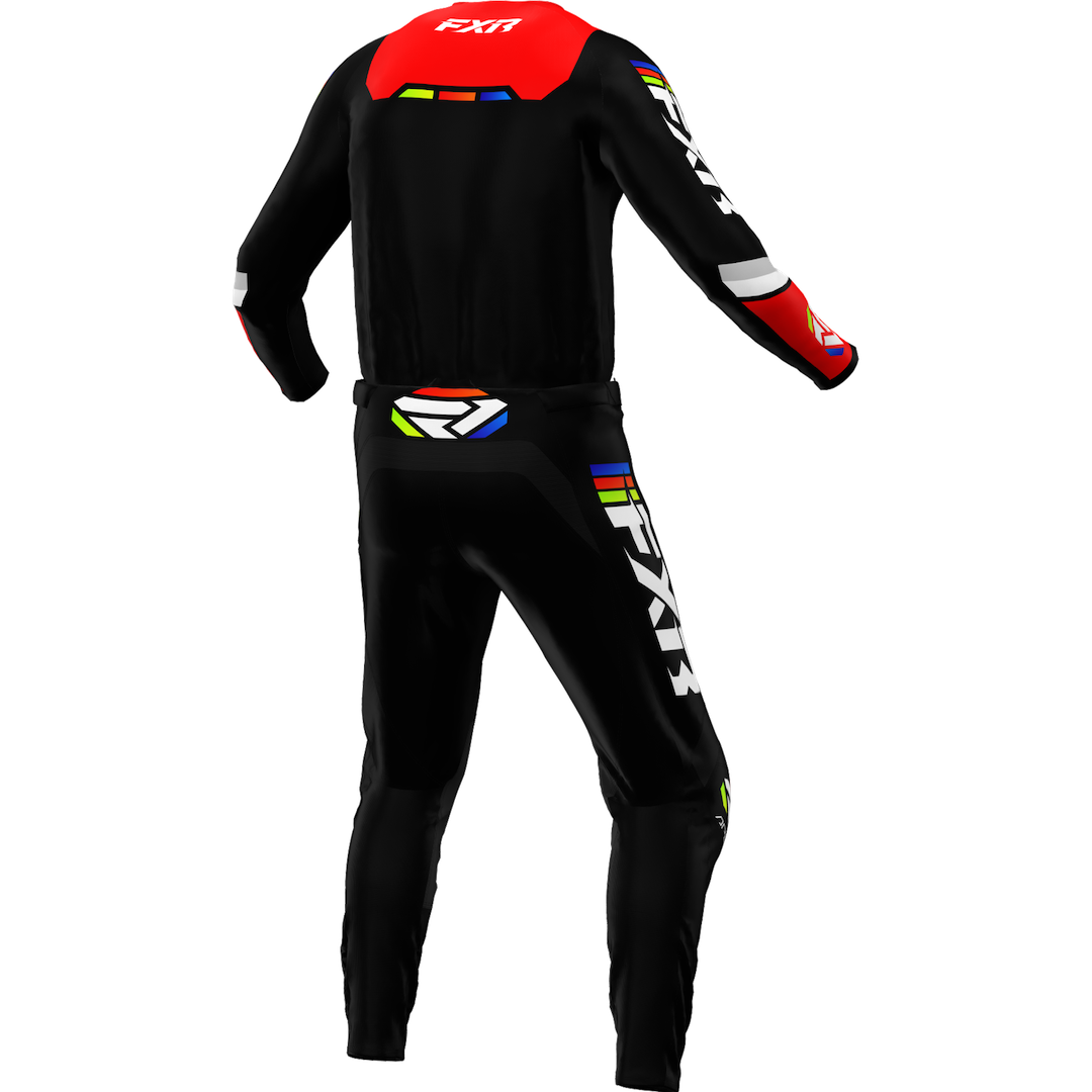 FXR YOUTH Apex 2026 MX Kit Combo Red