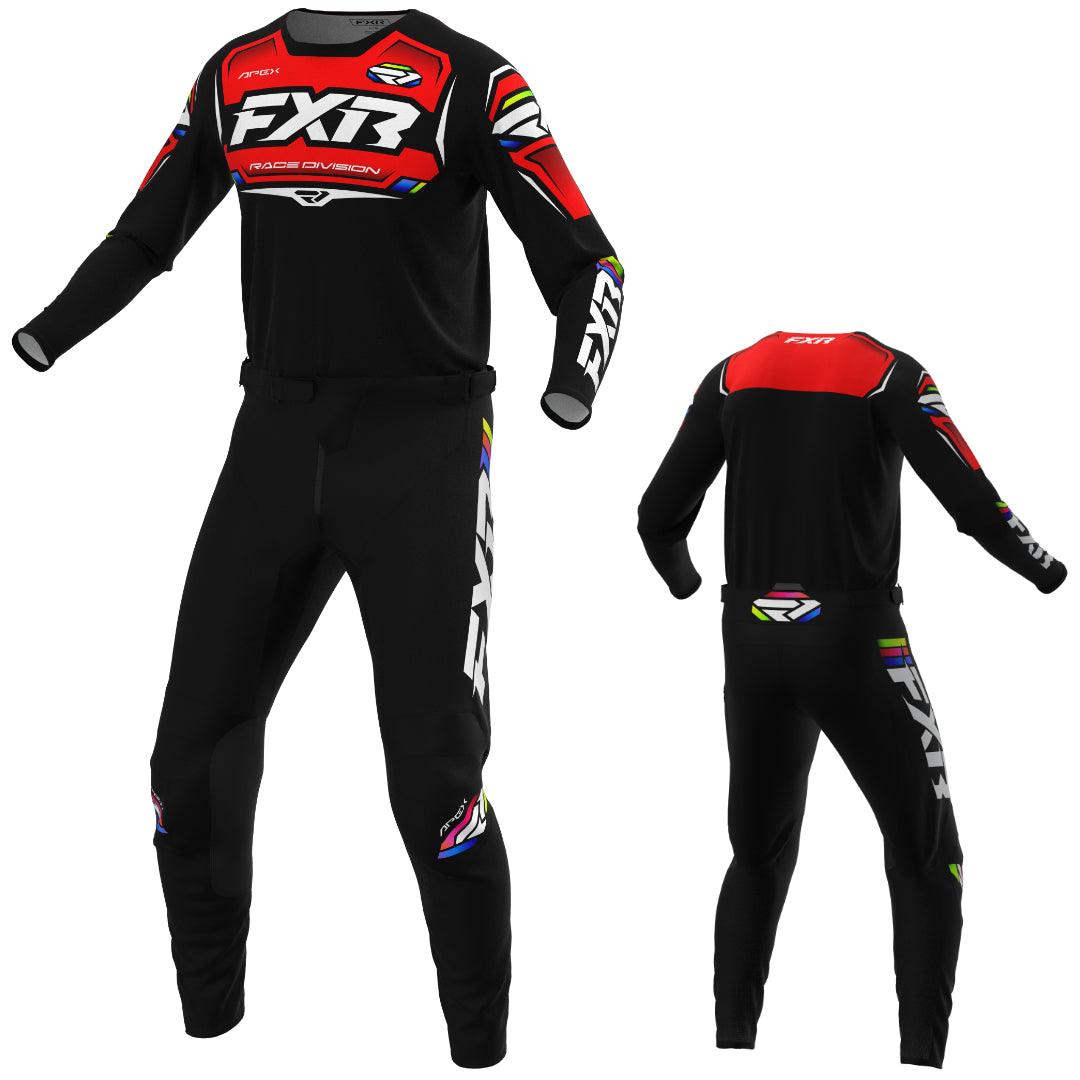 FXR Apex 2027 MX Kit Combo Red/Black