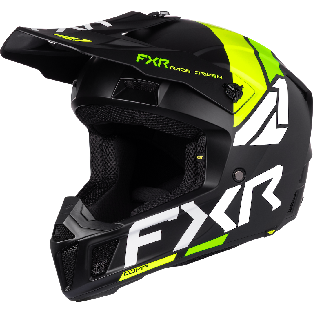 FXR YOUTH Clutch ECE 22.06 MX Helmet 2027 HiVis/Lime
