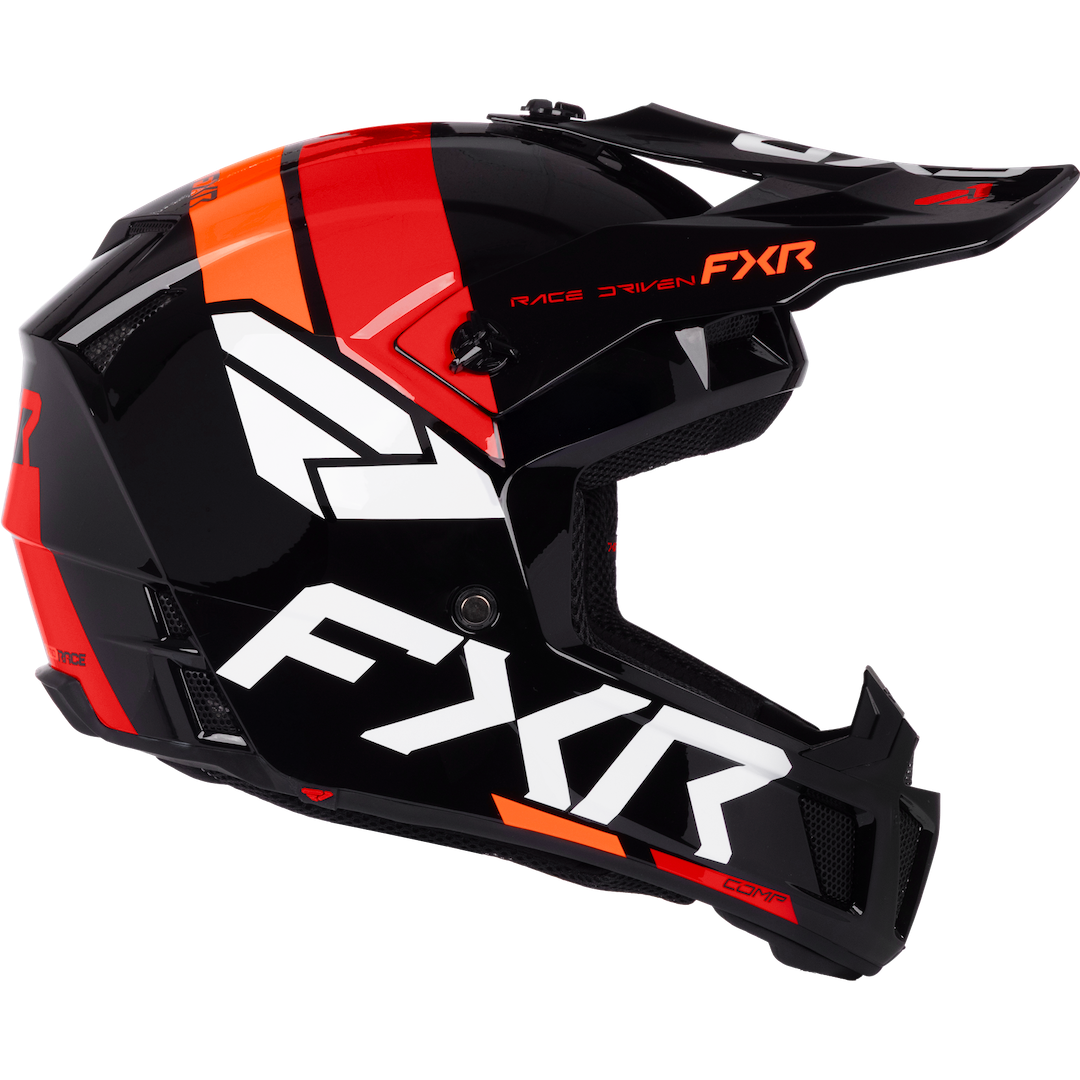 FXR YOUTH Clutch ECE 22.06 MX Helmet 2027 Red/Orange