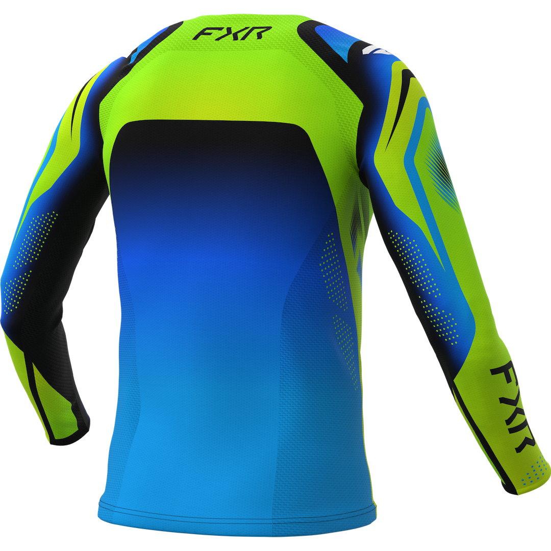 FXR YOUTH Helium MX Jersey 2027 Limelight