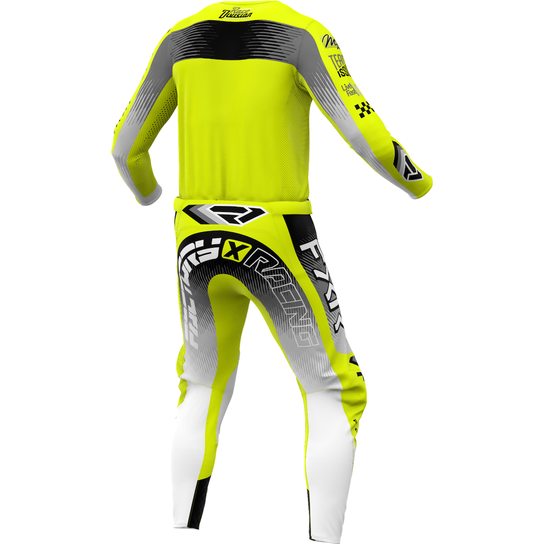 FXR YOUTH Podium Gladiator 2026 MX Kit Combo HiVis/Black/Grey