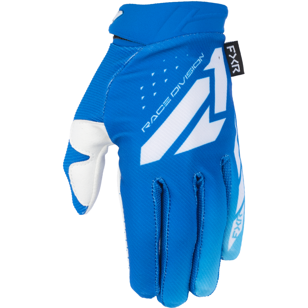 FXR YOUTH Reflex MX Glove 2026 Blue/White