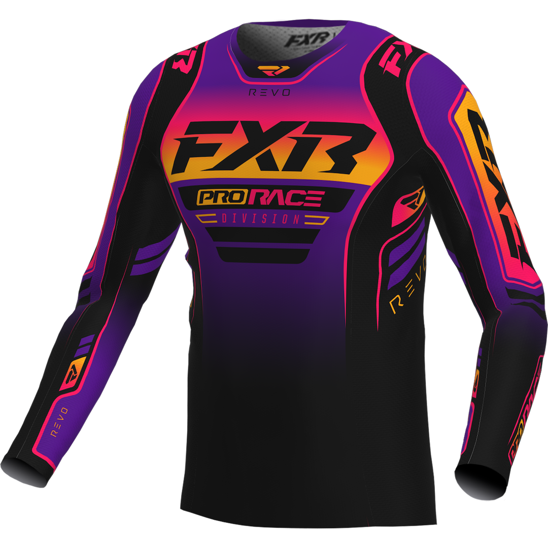 FXR YOUTH Revo Alpha MX Jersey 2026 Twilight