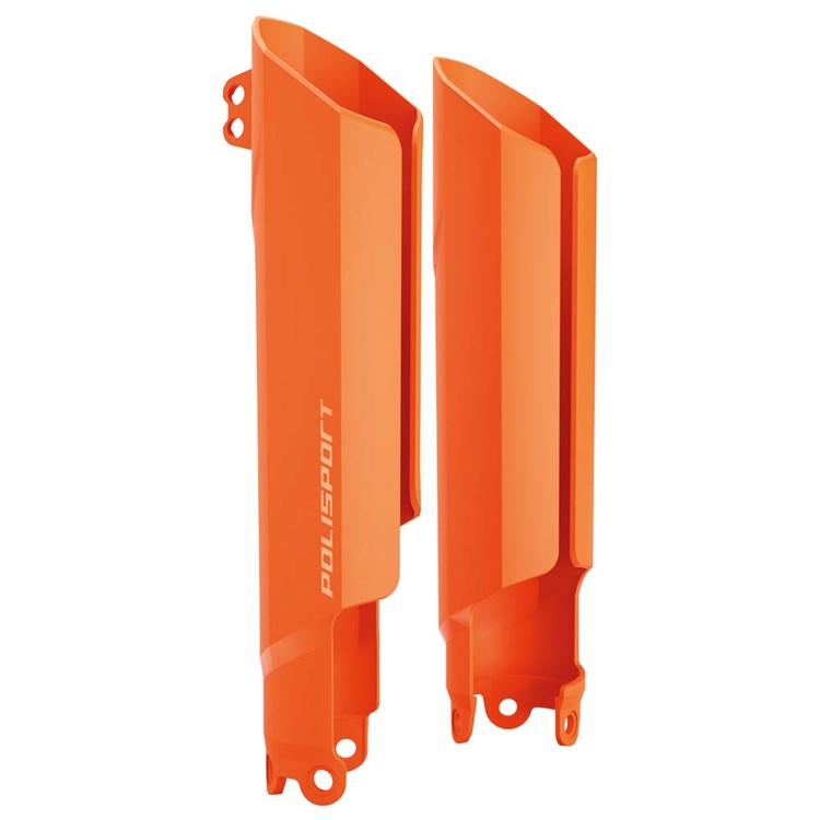 Polisport Fork Guards Full Wrap KTM/HUSKY/GAS SX/SX-F/ 15-24, TC/FC 16-24, EXC/EXC-F/TE/FE 16-24, MC/MC-F/EC/EC-F 18-23 Orange
