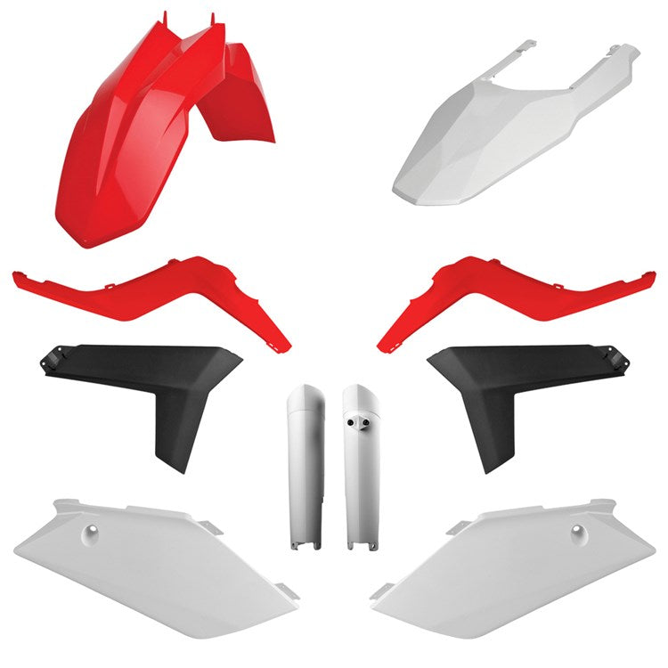 Polisport Plastic Kit GAS GAS EC/ECE/ECF 2012-13 Red/White