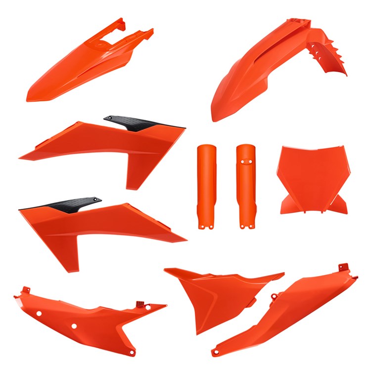 Polisport Plastic Kit KTM SX/SX-F 23-24 Inc Fork Guards Orange