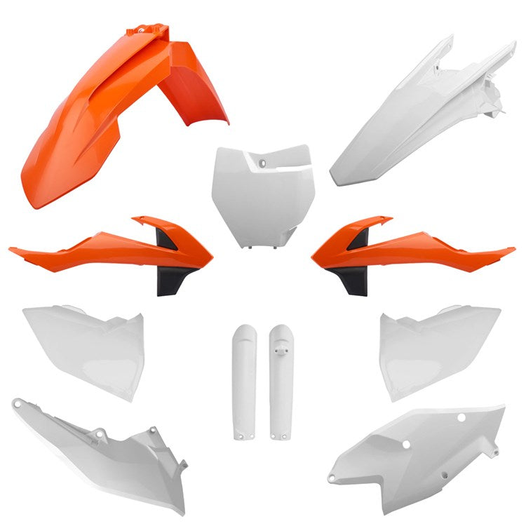 Polisport Plastic Kit KTM SX/SX-F/XC/XC-F 16-18, SX250 17-18 (OEM 2016) Inc Fork Guards