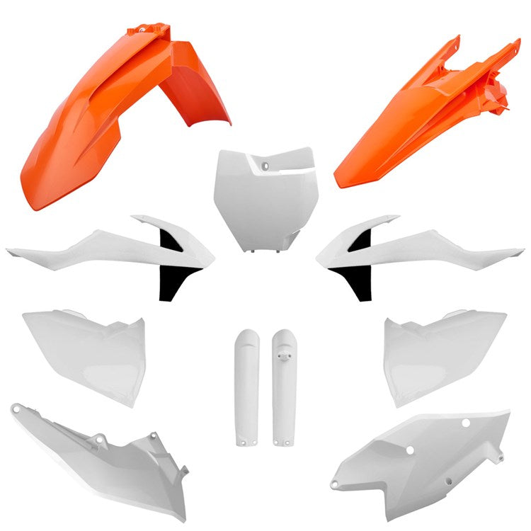 Polisport Plastic Kit KTM SX/SX-F/XC/XC-F 16-18, SX250 17-18 (OEM 2017) Inc Fork Guards