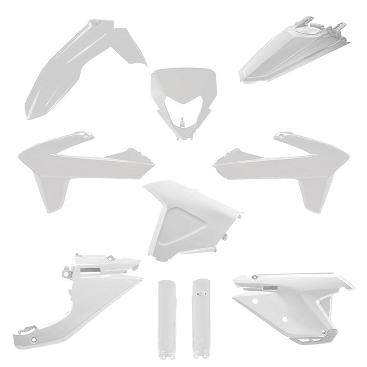 Polisport Plastic Kit SHERCO SE-R/SE-F 2025-2026 White Inc Fork Guards
