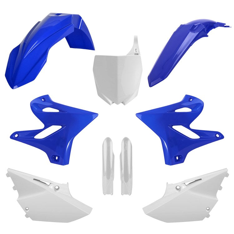 Polisport Plastic Kit YAMAHA YZ125/250 15-21 Blue/White Including Fork Guards