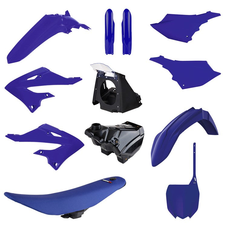 Polisport Complete Restyle Plastic Kit Inc Tank & Seat YAMAHA YZ125/250 02-21 Blue OEM 26