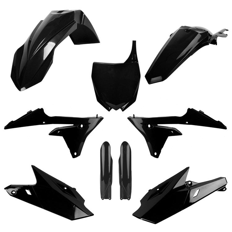 Polisport Plastic Kit YAMAHA YZ250F 14-18, YZ450F 14-17 Black Including Fork Guards