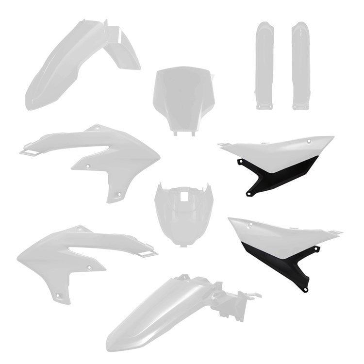 Polisport Plastic Kit YAMAHA YZ450F 2026 Inc Fork Guards White