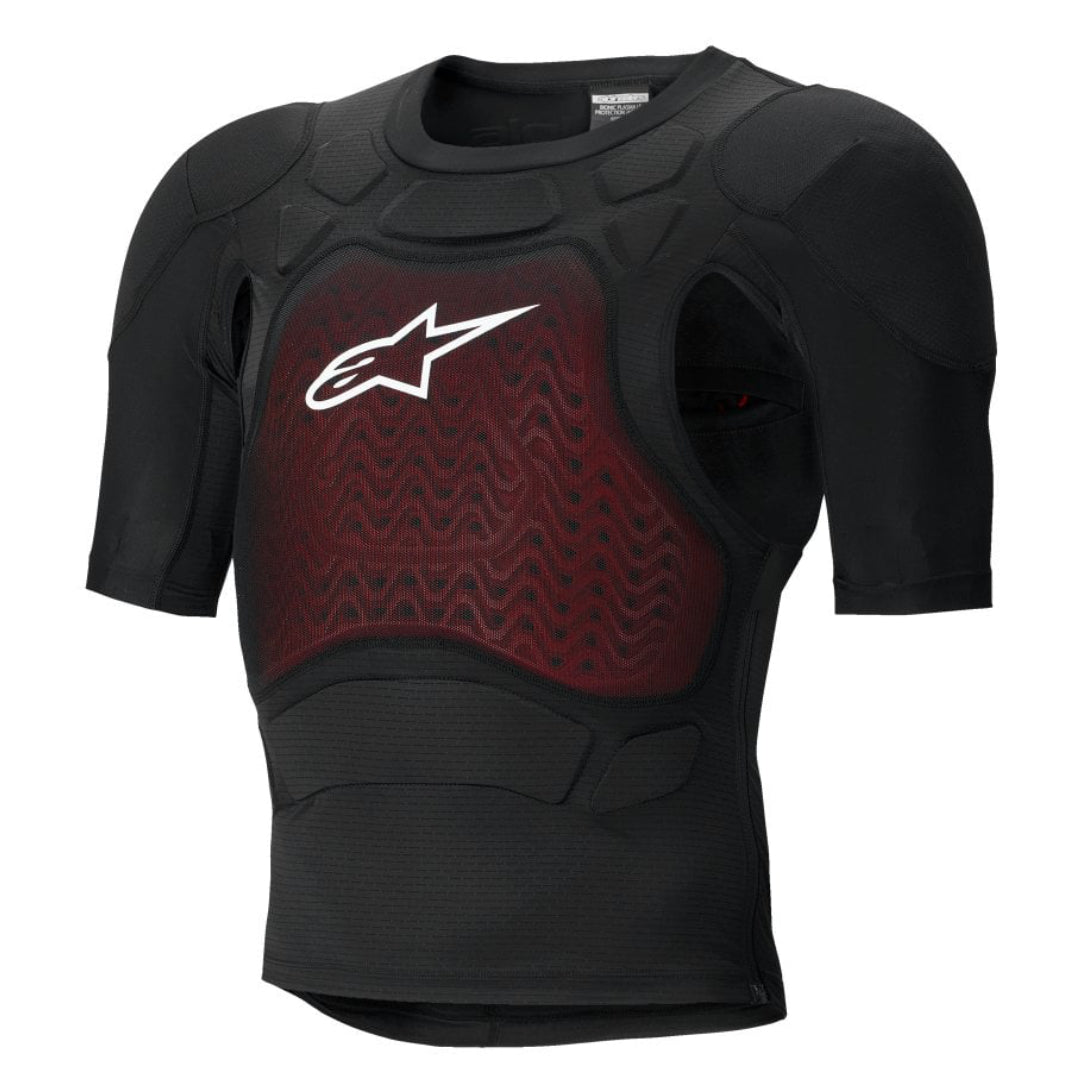 Alpinestars Plasma LT Protection Jacket Short Sleeve - Black/White