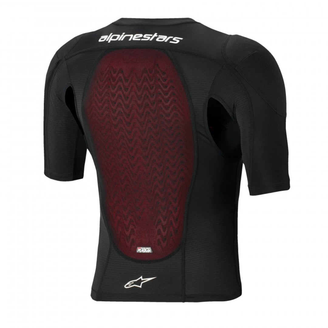 Alpinestars Plasma LT Protection Jacket Short Sleeve - Black/White