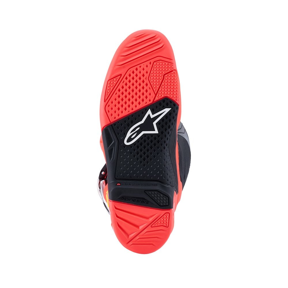 Alpinestars Tech 7 Motocross Boots Black/Red Fluo/Pink Fluo