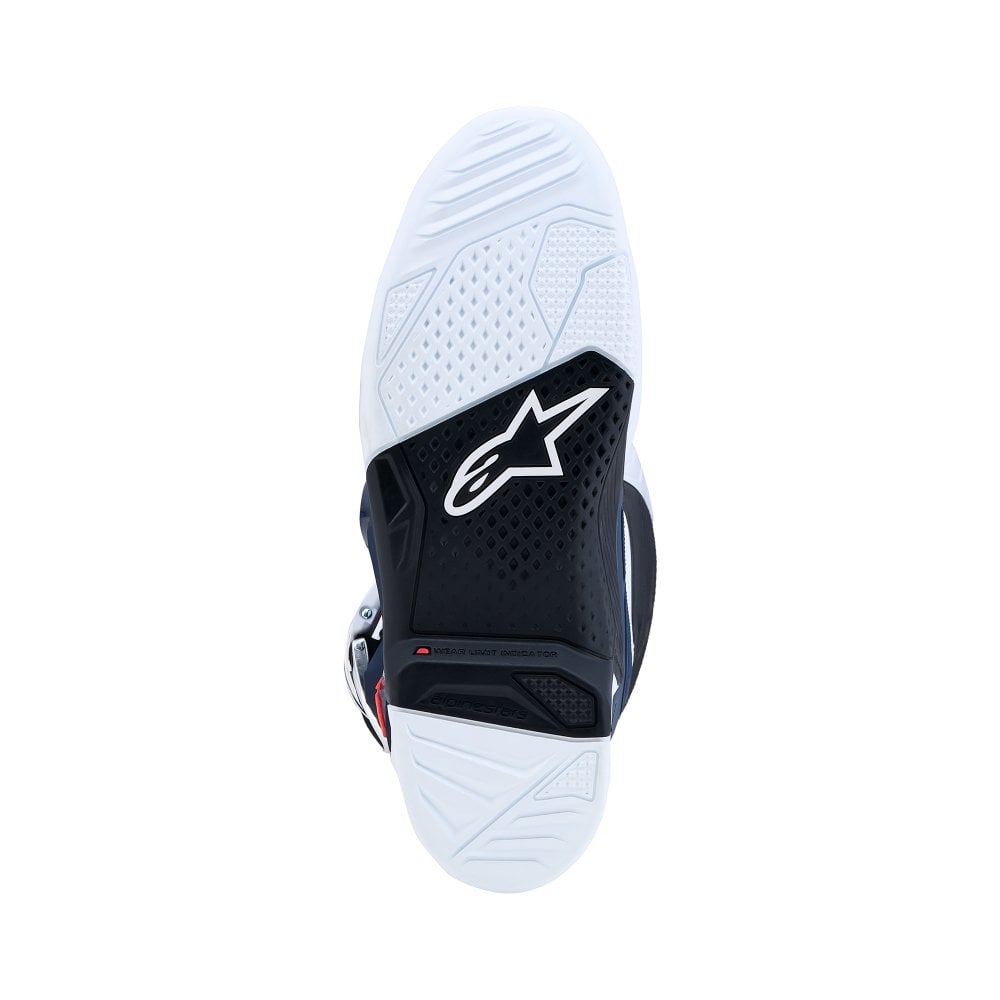 Alpinestars Tech 7 Motocross Boots Purple/White/Dark Blue/Red Fluo