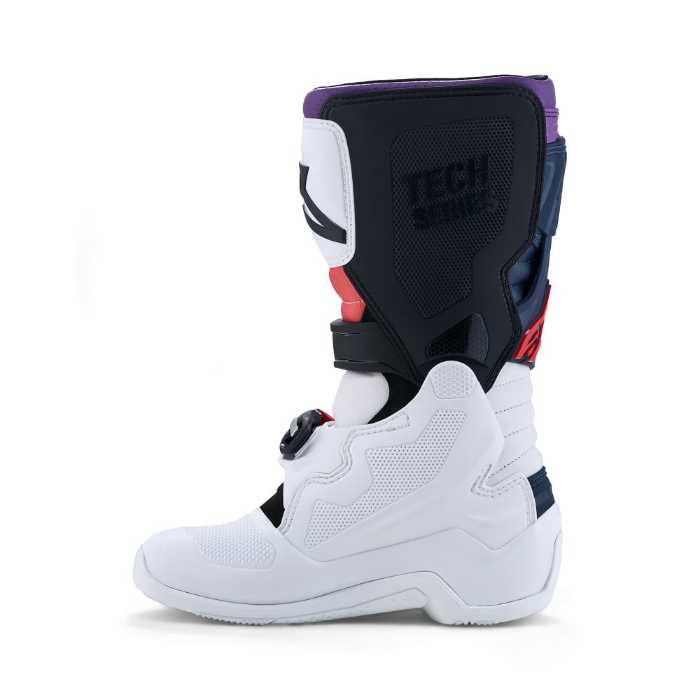 Alpinestars Tech 7s YOUTH Motocross Boots Dark Blue/White/Black